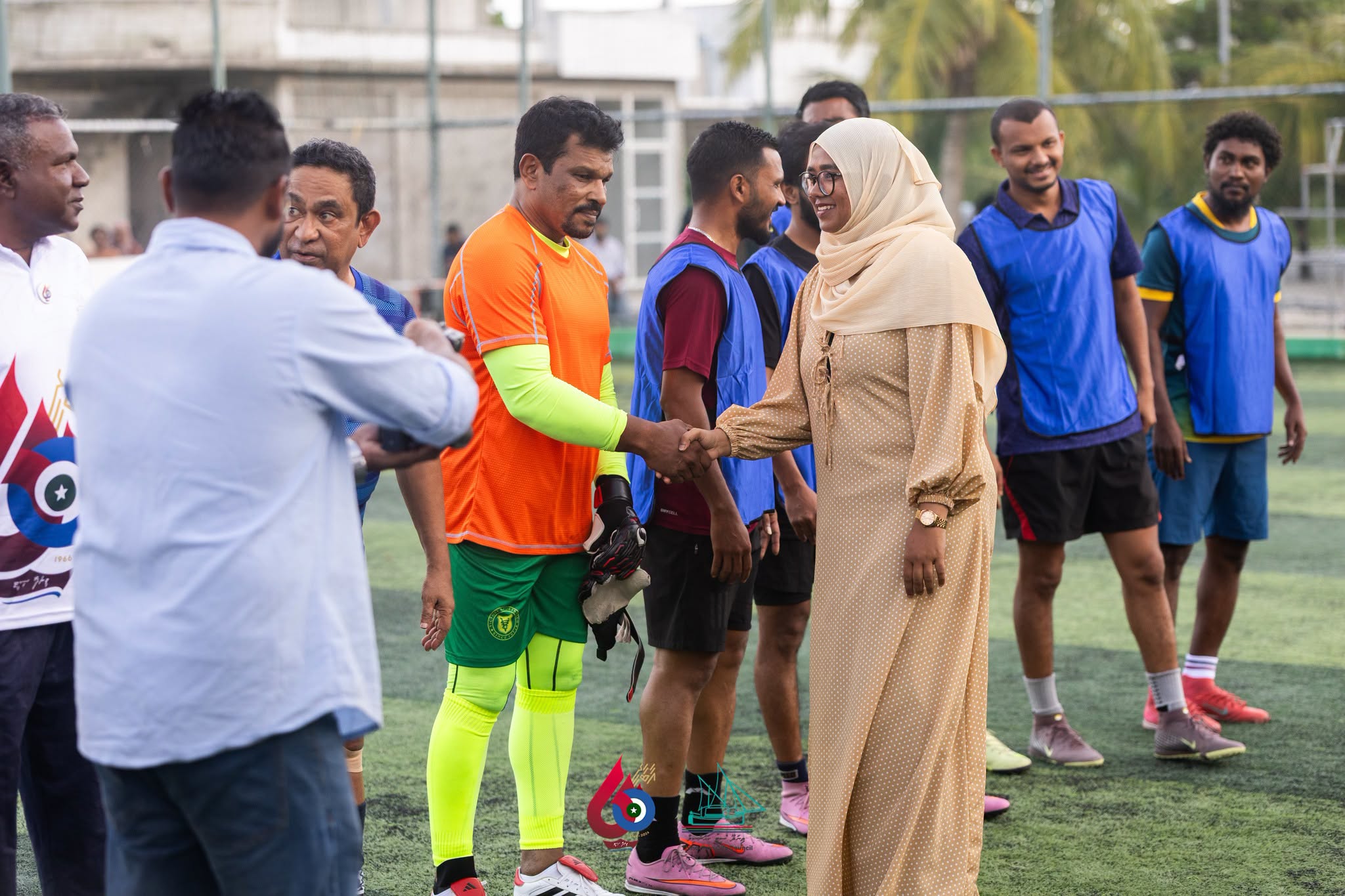 އާބާދީ 60 ފާހަގަ ކުރުމުގެ ގޮތުން ބޭއްވުނު ފުޓްސަލް މެޗް